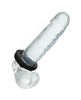 Load image into Gallery viewer, Alpha Liquid Silicone Beaded Cock Ring For Intimate Pleasure Black