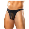 Afbeelding laden in Galerijviewer, Male Power Sheer Nylon Lycra Pouch Thong Black L/XL