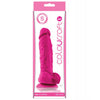 Cargue la imagen en el visor de la galería, ColourSoft consolador suave de silicona de 5" - rosa