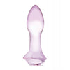 Załaduj obraz do przeglądarki galerii, Glas 5" Rosebud Glass Butt Plug - Pink