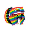 Load image into Gallery viewer, Love Is Love Rainbow Style Caution Party Tape