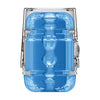 Load image into Gallery viewer, Main Squeeze Pop Off Optix Crystal Blue Variable Pressure Stroker
