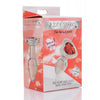 Load image into Gallery viewer, Booty Sparks Red Heart Gem Glass Anal Plug - Small