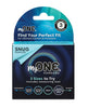 Indlæs billede i gallerifremviser, My One Snug Sampler Condoms - Pack of 3