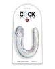Încărcați imaginea în vizualizatorul Galerie, King Cock Clear Medium Double Trouble Dildo - Clear