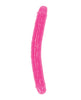 Load image into Gallery viewer, Shots RealRock 12" Double Dong Glow in the Dark - Neon Pink