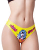 Load image into Gallery viewer, Mememe Comic Fans Printed Thong XL