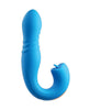 Load image into Gallery viewer, Joi Thrust 2 Thrusting G-Spot Vibrator & Clit Licker - Blue