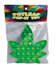 Indlæs billede i gallerifremviser, Pot Leaf Pop It Fidget Toy - Green