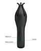 Lataa kuva gallerian katseluohjelmaan, Pretty Love Arella Multi Petal Stimulator - Black