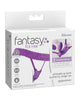 Cargue la imagen en el visor de la galería, Fantasy For Her Ultimate G-Spot Butterfly Strap On - Purple