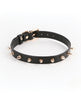 Load image into Gallery viewer, Fetish Fashion Medusa Collar Black PU Spiked Adjustable 11.5 To 17.5 Inches