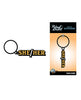 Load image into Gallery viewer, Wood Rocket She/Her Keychain - Black/Gold
