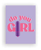 Carica l'immagine nel visualizzatore Galleria, Do You Girl Naughty Greeting Card w/Rock Candy Vibrator & Fresh Vibes Towelettes