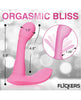 Cargue la imagen en el visor de la galería, Inmi G-Flick Flicking G-Spot Vibrator w/Remote - Pink