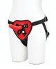 Charger l'image dans la visionneuse de la galerie, Lux Fetish 5" Dildo w/Red Heart Strap On Harness Set