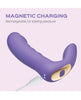 Carregue a imagem no visualizador da Galeria, RORA App-Controlled Rotating G-Spot Vibrator & Clitoral Stimulator - Purple
