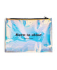 Încărcați imaginea în vizualizatorul Galerie, Love to Love Born to Shine Pouch - Black Onyx