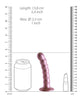 Indlæs billede i gallerifremviser, Shots Ouch 5" Beaded G-Spot Dildo - Rose Gold