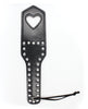Load image into Gallery viewer, Plesur Cut-Out Heart w/Studs Paddle - Black