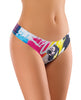 Cargue la imagen en el visor de la galería, Mememe Cabal Margot Printed Thong MD