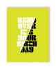 Ladda bilden i Galleri Viewer, Bend Over Birthday Greeting Card A2 Size Envelope Included