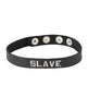 Charger l'image dans la visionneuse de la galerie, Spartacus SLAVE Leather Collar - Black
