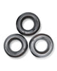 Charger l'image dans la visionneuse de la galerie, Oxballs Fat Willy 3 Pack Jumbo Cock Rings - Steel
