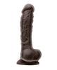 Afbeelding laden in Galerijviewer, Colours Dubbele Dichtheid 8" Dildo - Donkerbruin