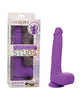 Carica l'immagine nel visualizzatore Galleria, Vibratore ricaricabile in silicone con perline rotanti e pulsanti - Viola