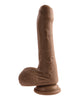 Bild in den Galerie-Viewer laden, Evolved Peek A Boo Vibrating Dildo - Dark