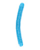 Afbeelding laden in Galerijviewer, Shots RealRock 15" Double Dong Glow in the Dark - Neon Blue