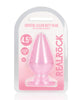 Load image into Gallery viewer, Shots RealRock Crystal Clear 4.5" Anal Plug - Pink