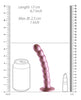 Load image into Gallery viewer, Shots Ouch 6.5" Beaded G-Spot Dildo - Rose Gold