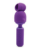 Lataa kuva gallerian katseluohjelmaan, Nu Sensuelle Harlow Mini Wand w/Masturbator Attachment - Purple