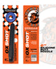 Cargue la imagen en el visor de la galería, Oxballs Oxshot 6" Silicone Butt Nozzle w/Flex Cockring - Black/Blue