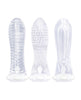 Cargue la imagen en el visor de la galería, The 9's Vibrating Sextenders Sleeves - Pack of 3