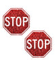 Carica l'immagine nel visualizzatore Galleria, Neva Nude Stop Sign Glitter Pasties - Red O/S