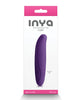 Lataa kuva gallerian katseluohjelmaan, INYA Flirt Flexible Dark Purple Rechargeable Silicone Vibrator
