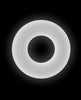 Załaduj obraz do przeglądarki galerii, Firefly Glow in the Dark Bubble Cock Ring - Small, White