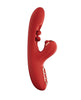 Załaduj obraz do przeglądarki galerii, Tickler Wiggling G-Spot Vibrator & Tapping Clitoral Stimulator - Red