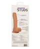 Ladda bilden i Galleri Viewer, Studs Dual Density Silicone 6.25" Dildo - Ivory