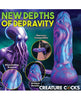Carica l'immagine nel visualizzatore Galleria, Creature Cocks Octophallus Silicone Dildo - Purple/Blue