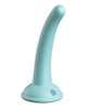 Carica l'immagine nel visualizzatore Galleria, Dillio Platinum 5" Curious Five Silicone Dildo - Teal