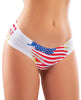 Załaduj obraz do przeglądarki galerii, Mememe USA Aged Printed Thong LG