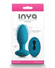 Cargue la imagen en el visor de la galería, INYA Alpine Teal Rechargeable Remote Controlled Gyrating Motor Butt Plug
