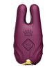 Afbeelding laden in Galerijviewer, ZALO Nave Vibrating Nipple Clamps - Velvet Purple