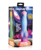 Indlæs billede i gallerifremviser, Creature Cocks Space Cock Silikone Alien Dildo - Lyser i Mørke
