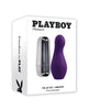 Charger l'image dans la visionneuse de la galerie, Playboy Pleasure The Jet Set Vibrator - Acai/Silver