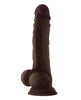 Load image into Gallery viewer, Shaft Model A Flexskin Liquid Silicone 10.5" Dong w/Balls - Mahogany